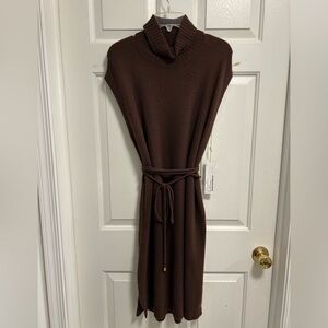 Worth Cashmere turtleneck dress
